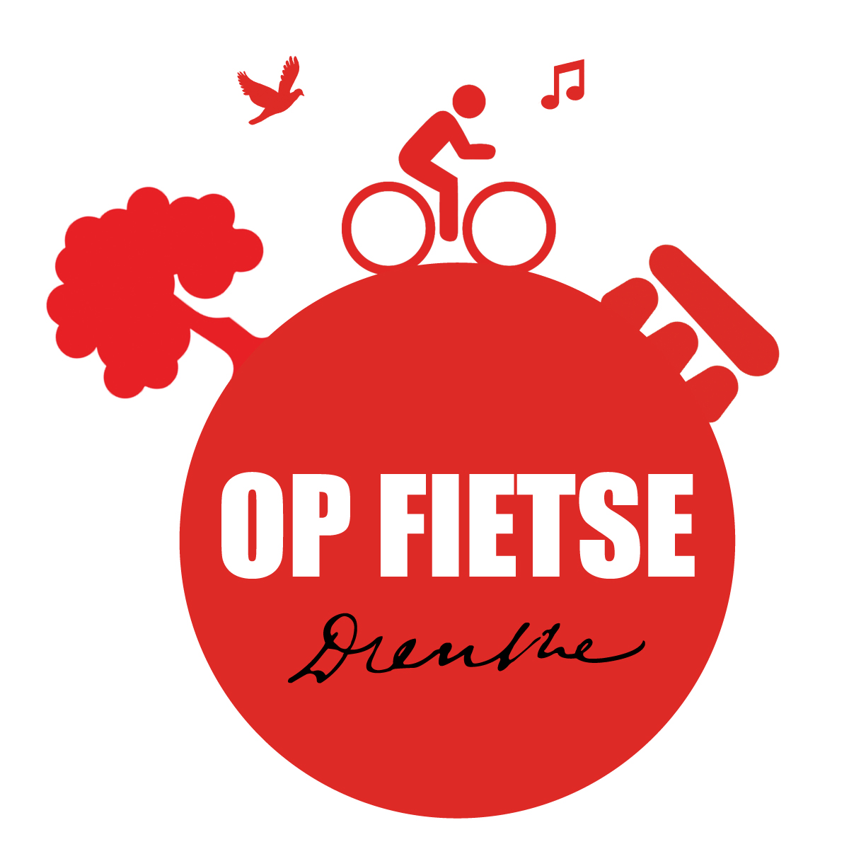 Logo Op Fietse Drenthe